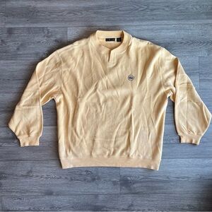 Notre Dame Gold Fighting Irish Men’s Long Sleeve Sweater Crewneck V-Neck XXL